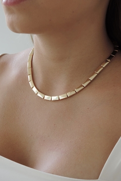 Chocker Plaquinhas Lisa