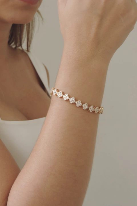 Pulseira Trevo Riviera