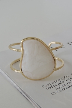 Bracelete Orgânico Esmaltado - loja online