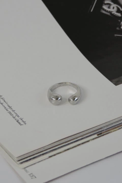 Anel Regulável Gota Dupla - Boug Acessórios