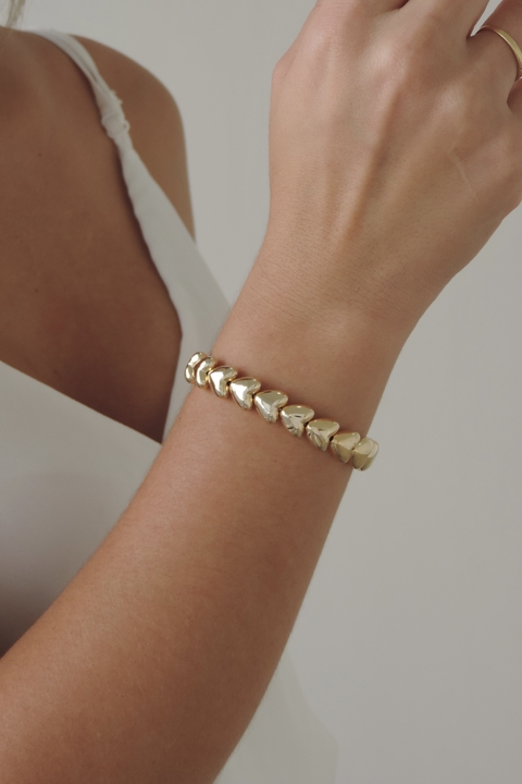 Pulseira Coração ABS