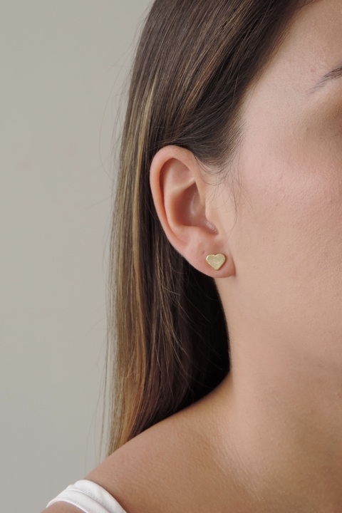 Brinco Coração Liso