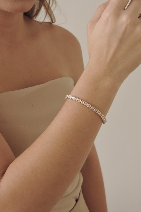 Pulseira Riviera Quadrada