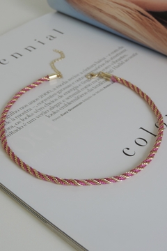 Chocker Corda Fio Ouro na internet