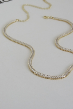 Chocker Riviera Baguete P - Boug Acessórios