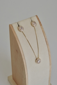 Conjunto Delicado Zircônias - comprar online