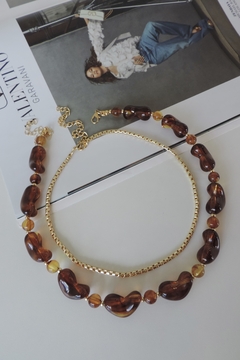 Chocker Dupla Boho Orgânico - Boug Acessórios