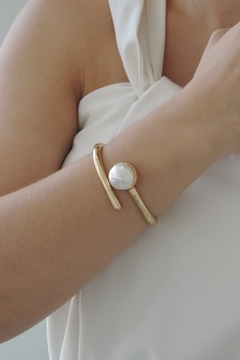 Bracelete Duplo Pérola - comprar online