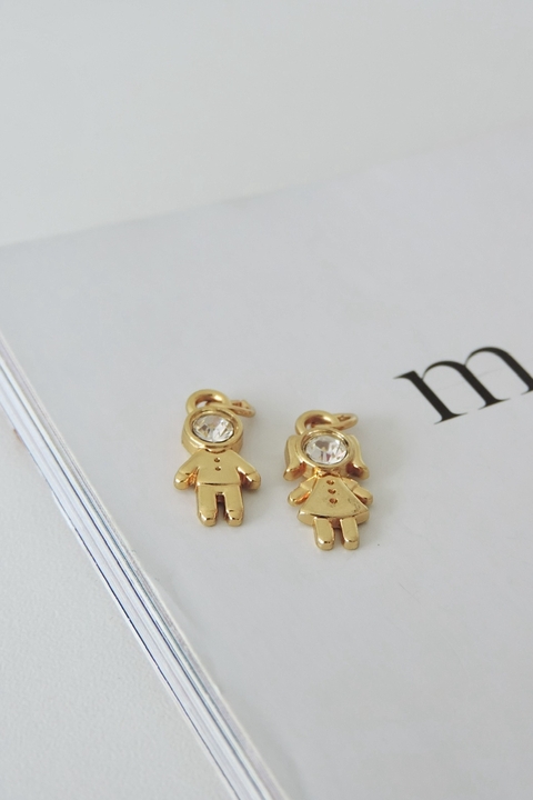 Pingente Filhos Cravejado - comprar online