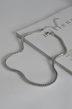 Chocker Quadrada Elos - Boug Acessórios
