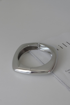 Bracelete Quadrado Liso - Boug Acessórios