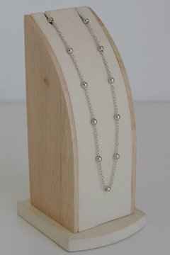 Chocker Bolinha Espaçada M - comprar online