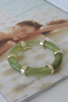 Bracelete Acrílico Boho - Boug Acessórios