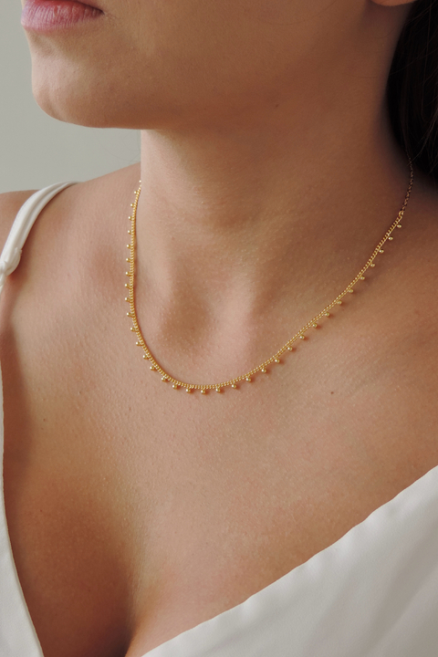 Chocker Bolinhas