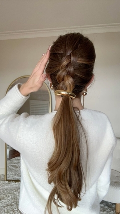 Prendedor de Cabelo Aro Liso