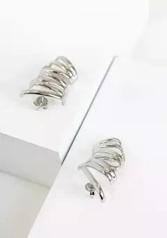 Brinco Earcuff Zig Zag Labirinto - Boug Acessórios