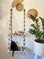 cama de gato dupla tradicional - Conecnós Macramê