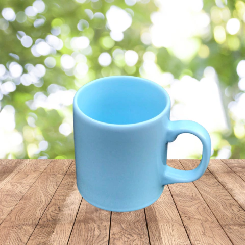 Taza de cerámica recta colores pastel - comprar online