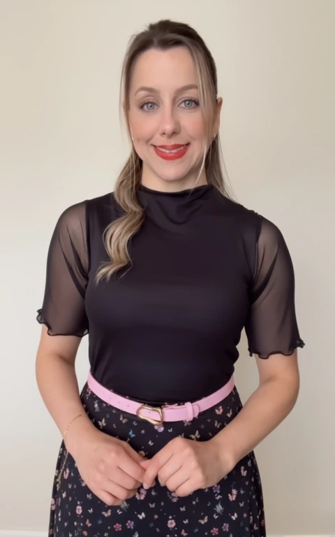 Blusa Preta Tule - comprar online