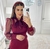 Vestido Tubinho Marsala - loja online