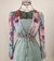 Vestido Midi Flor de Lis Verde - comprar online