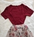 Blusa Marsala Raíssa