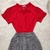 Blusa Vermelha Lili