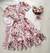 Vestido Evasê Estampa 3D