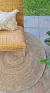 Alfombra de Yute Redonda Maldivas - comprar online