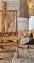 SILLA PLEGABLE DE TECA GENARO - comprar online