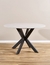 MESA DE COMEDOR REDONDA FANTIAN GRIS CLARO
