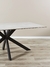 MESA DE COMEDOR RECTANGULAR FANTIAN GRIS CLARO