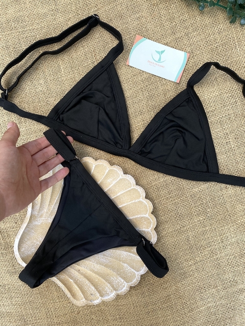 Biquíni Nádia Preto - comprar online