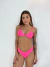 Conjunto Basico Asa-Delta Canelado Rosa Neon