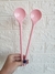 Kit com duas colheres para suco