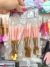 Kit de Talheres Dourado com Rosa (6 peças)