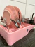 Escorredor de louça Rosa Slim UZ - comprar online