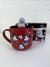 Caneca Mickey e Minnie com infusor