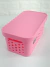 Caixa Rosa Organizadora 6L com Tampa - comprar online