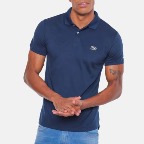 POLO ECKO PIQUET LOGO BORDADO J410A