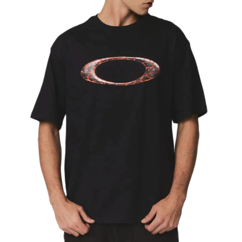 CAMISETA OAKLEY ELLIPSE MAGMA FOA40722102E