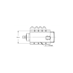 Kit Spindle 2.2kw 3cv ER20 Mecânico - Referência: COD- 1206 na internet