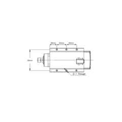 Kit Spindle 3.5kw 4.7cv ER25 Mecânico - Referência: COD- 1259 na internet