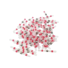 Conector termo retrátil com solda e vedação - Vermelho sst/s21-9661