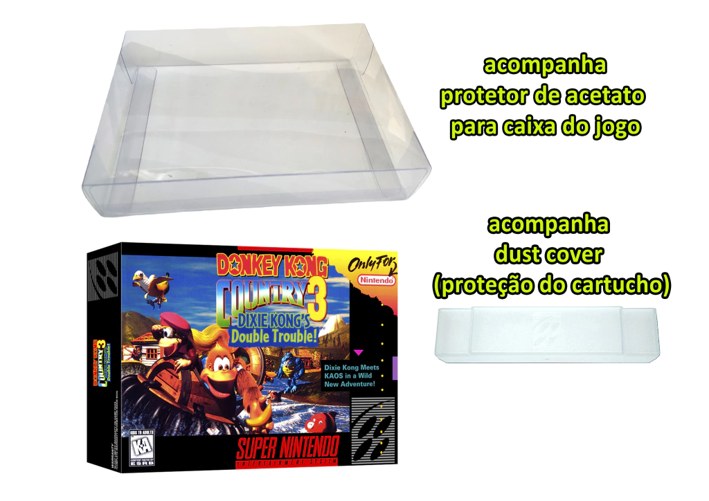Donkey Kong Country 3 (Box) - Comprar em Retroartgames