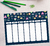 Pizarra Imantada Magnética Heladera + Marcador Planner Semana - TODOPERCHAS