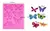 Molde 6 mariposas distintas con relieve (2225) - comprar online