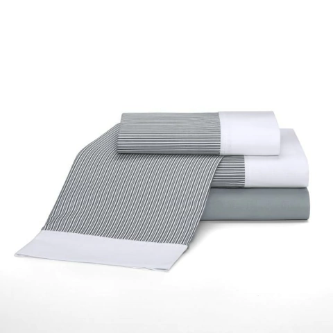 JUEGO DE SABANAS FIELDCREST CANNON GRIS QUEEN