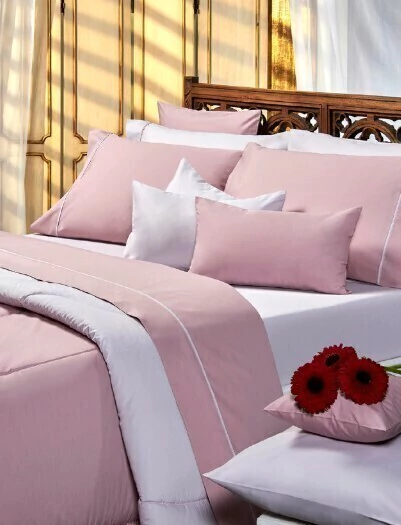 JUEGO DE SABANAS DANUBIO COLOR 200 HILOS KING MAUVE