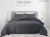 ACOLCHADO SOFT KAVANAGH 2 1/2 PLAZAS GRIS OSCURO